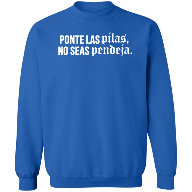 Familia Metiche Merch Ponte Las Pilas No Seas Pendeja T Shirt Familia Metiche Merch Ponte Las Pilas No Seas Pendeja T Shirt
