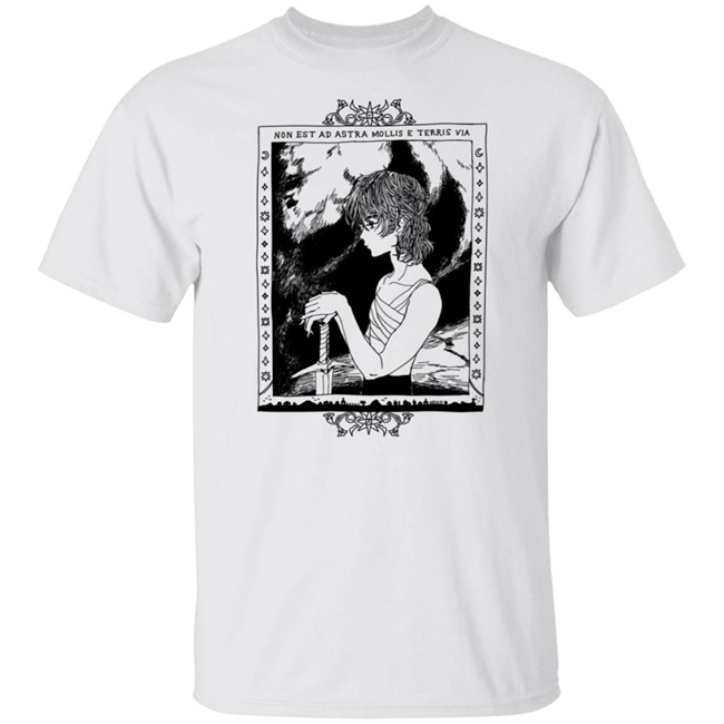Non Est Ad Astra Mollis E Teris Via Shirt