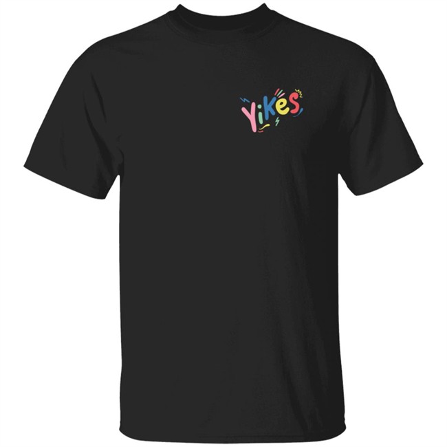 Eddy Burback Merch Store Shop Yikes Tee Shirt Black