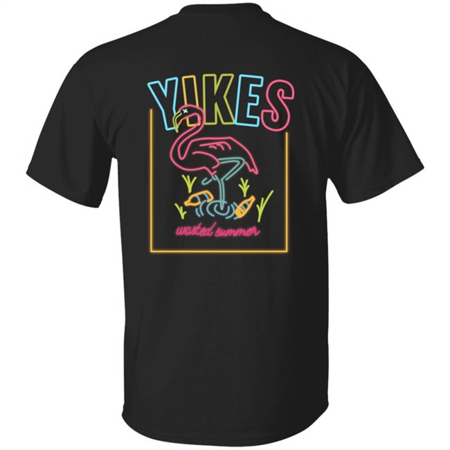 Eddy Burback Merch Store Shop Wasted Summer Tee Shirt Black