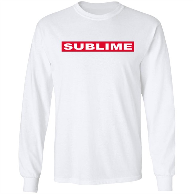 Sublime Merch Sublime Logo Longsleeve T Shirt