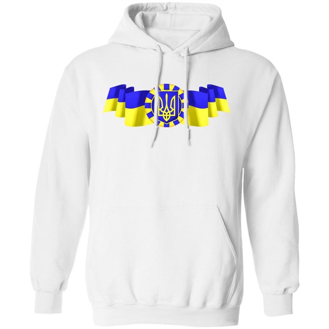 Ukrainian Coat Of Arms And National Flag Shirt Colin Abbott Zelensky Ukrainian Coat Of Arms And National Flag Shirt Colin Abbott Zelensky