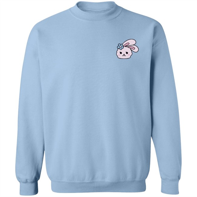 Azzyland Merch Light Blue Crew Neck Sweater