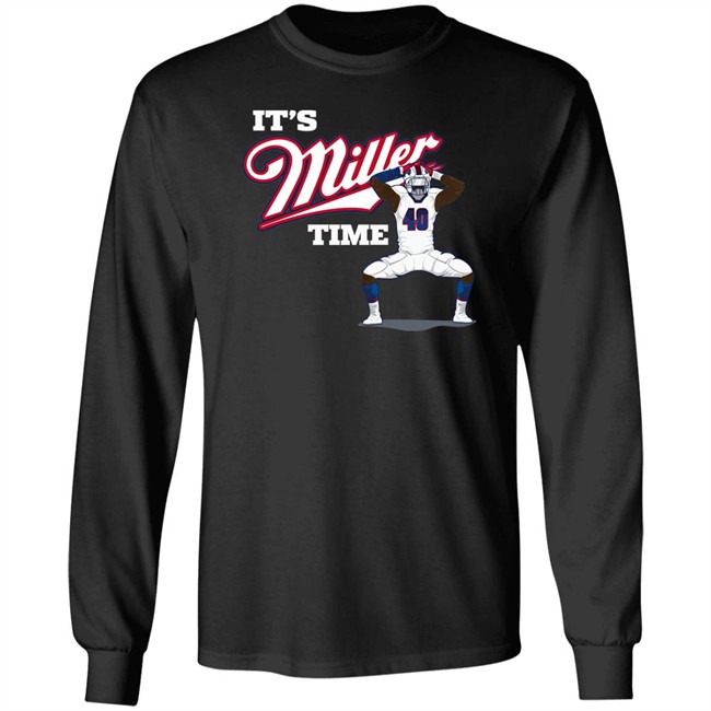 Ctwpod It's Von Miller Time Buffalo Bills Shirt Circling The Wagons Ctwpod It's Von Miller Time Buffalo Bills Shirt Circling The Wagons