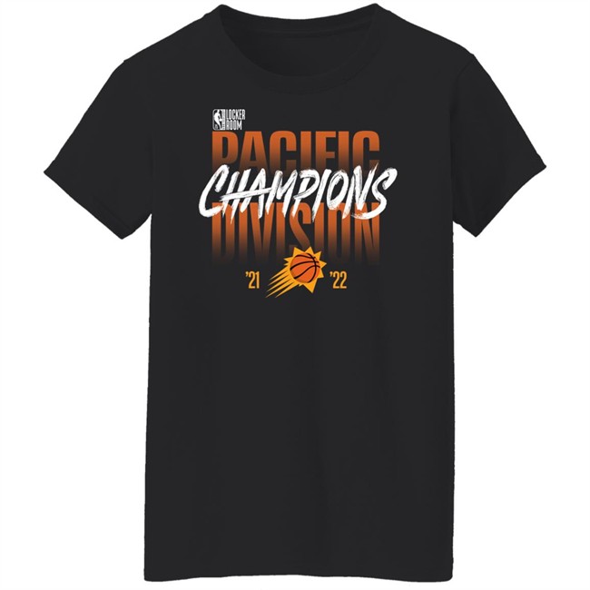 Phoenix Suns 2022 Pacific Division Champions 75 Anniversary Locker T Shirt Phoenix Suns 2022 Pacific Division Champions 75 Anniversary Locker T Shirt