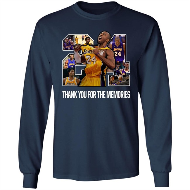 Paul George Kobe Bryant 24 Thank You For The Memories Shirt Nbacentral Paul George Kobe Bryant 24 Thank You For The Memories Shirt Nbacentral