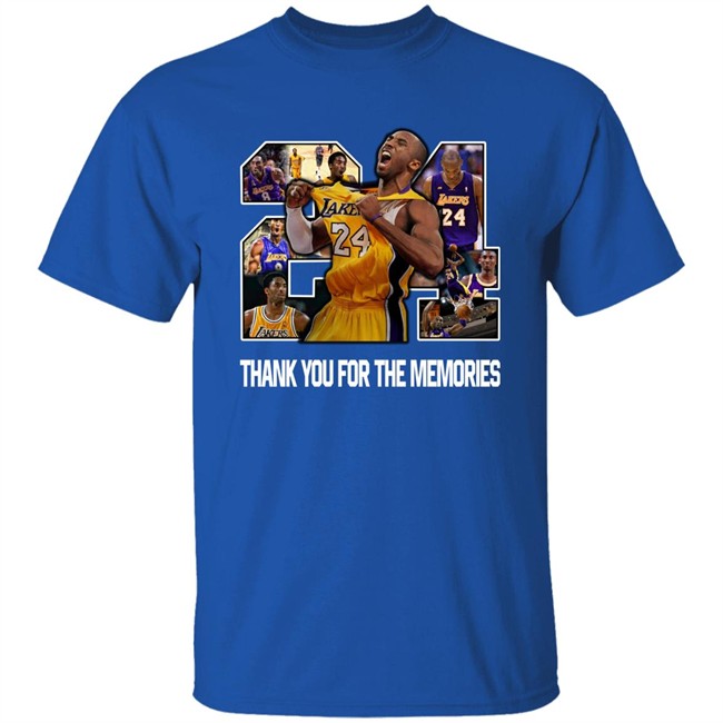 Paul George Kobe Bryant 24 Thank You For The Memories Shirt Nbacentral Paul George Kobe Bryant 24 Thank You For The Memories Shirt Nbacentral