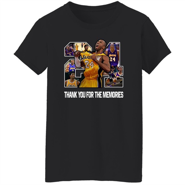 Paul George Kobe Bryant 24 Thank You For The Memories Shirt Nbacentral Paul George Kobe Bryant 24 Thank You For The Memories Shirt Nbacentral