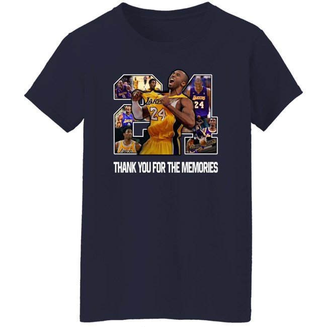 Paul George Kobe Bryant 24 Thank You For The Memories Shirt Nbacentral Paul George Kobe Bryant 24 Thank You For The Memories Shirt Nbacentral