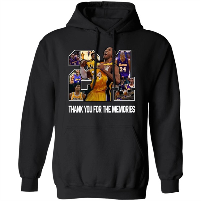 Paul George Kobe Bryant 24 Thank You For The Memories Shirt Nbacentral Paul George Kobe Bryant 24 Thank You For The Memories Shirt Nbacentral