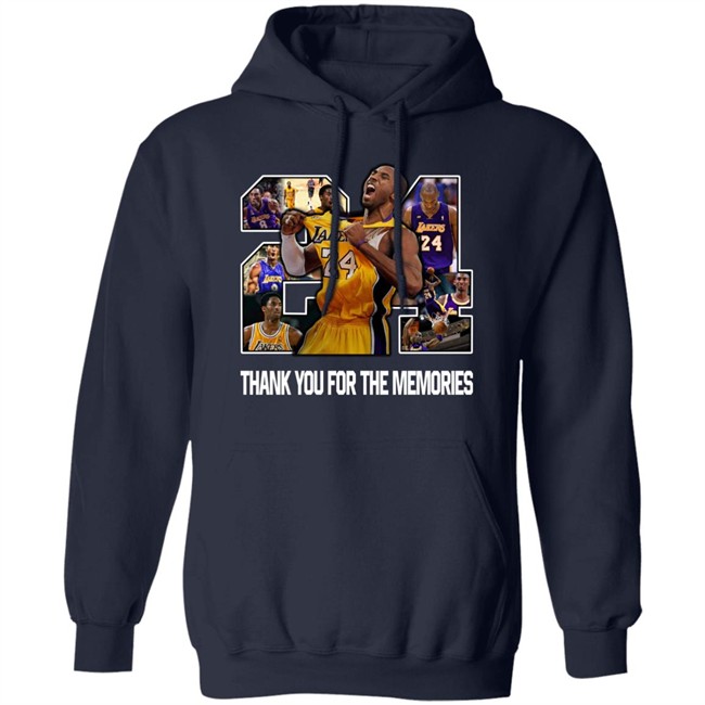 Paul George Kobe Bryant 24 Thank You For The Memories Shirt Nbacentral Paul George Kobe Bryant 24 Thank You For The Memories Shirt Nbacentral