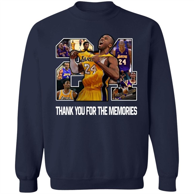 Paul George Kobe Bryant 24 Thank You For The Memories Shirt Nbacentral Paul George Kobe Bryant 24 Thank You For The Memories Shirt Nbacentral