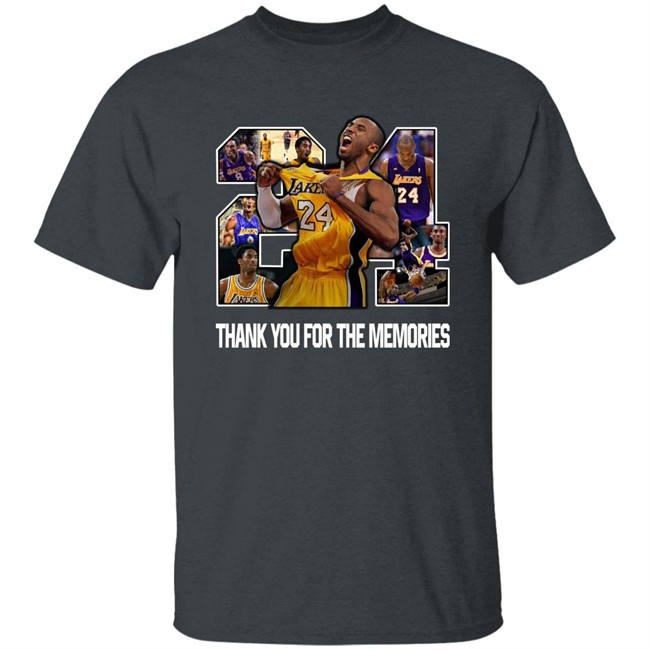 Paul George Kobe Bryant 24 Thank You For The Memories Shirt Nbacentral Paul George Kobe Bryant 24 Thank You For The Memories Shirt Nbacentral
