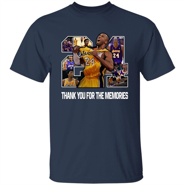 Paul George Kobe Bryant 24 Thank You For The Memories Shirt Nbacentral Paul George Kobe Bryant 24 Thank You For The Memories Shirt Nbacentral