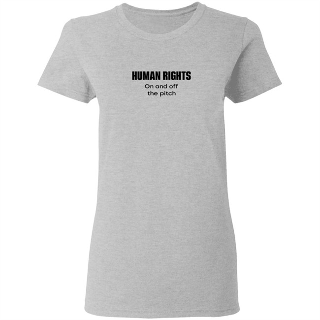 Human Rights On And Off The Pitch Shirt Human Rights On And Off The Pitch Shirt
