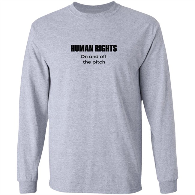 Human Rights On And Off The Pitch Shirt Human Rights On And Off The Pitch Shirt