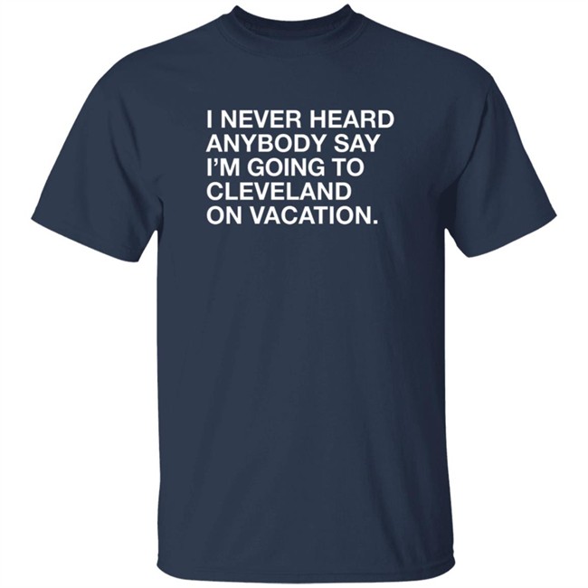 Matt Peck Cleveland Vacation Shirt Matt Peck Cleveland Vacation Shirt
