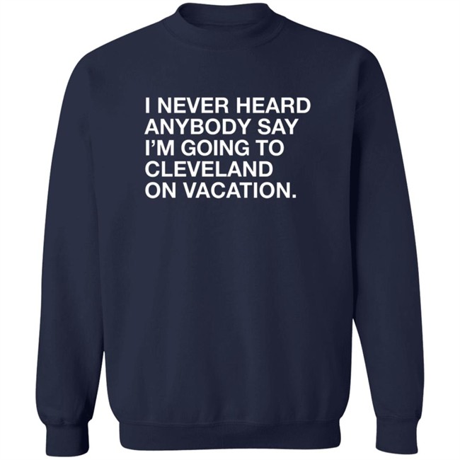 Matt Peck Cleveland Vacation Shirt Matt Peck Cleveland Vacation Shirt