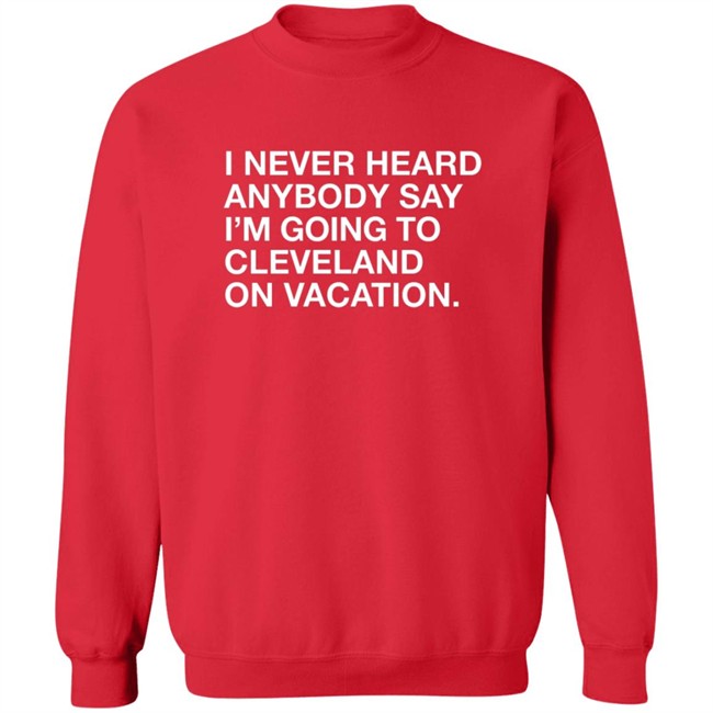 Matt Peck Cleveland Vacation Shirt Matt Peck Cleveland Vacation Shirt
