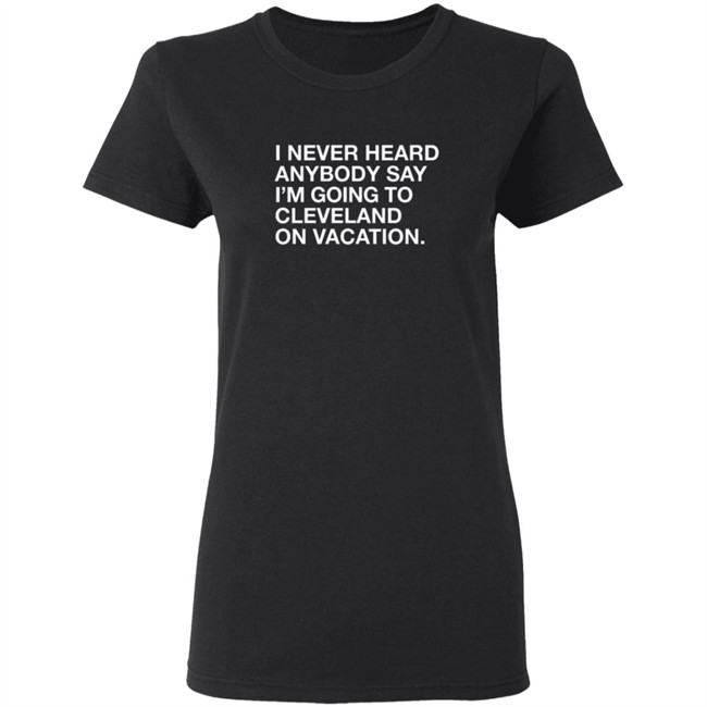 Matt Peck Cleveland Vacation Shirt Matt Peck Cleveland Vacation Shirt
