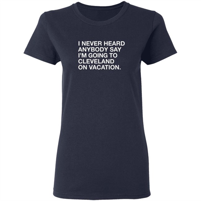 Matt Peck Cleveland Vacation Shirt Matt Peck Cleveland Vacation Shirt