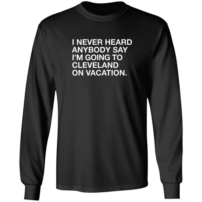Matt Peck Cleveland Vacation Shirt Matt Peck Cleveland Vacation Shirt