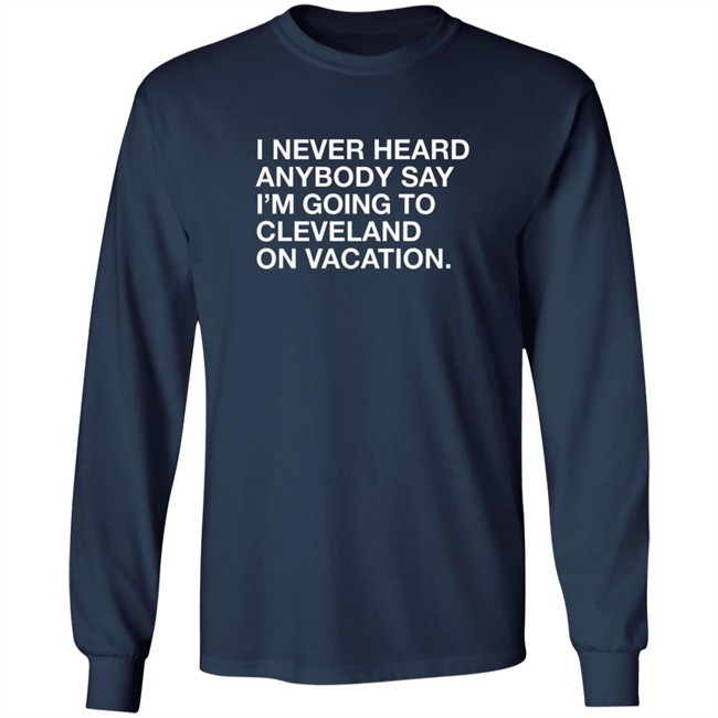Matt Peck Cleveland Vacation Shirt Matt Peck Cleveland Vacation Shirt