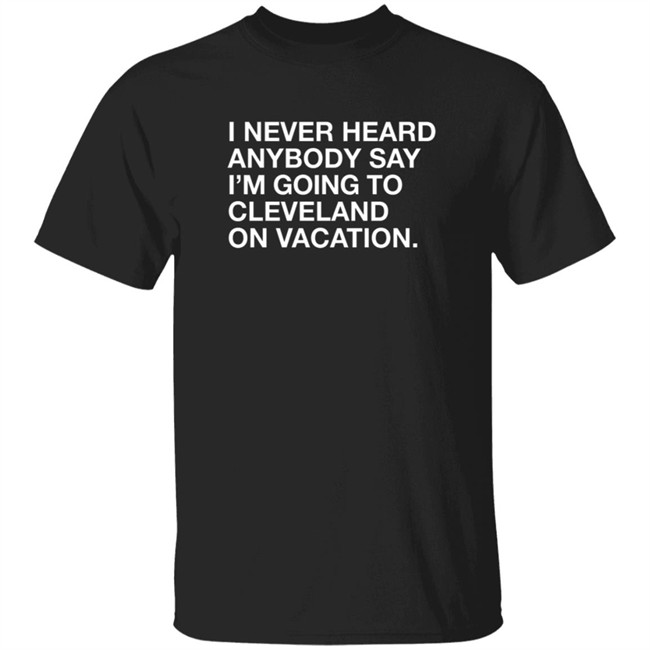 Matt Peck Cleveland Vacation Shirt Matt Peck Cleveland Vacation Shirt