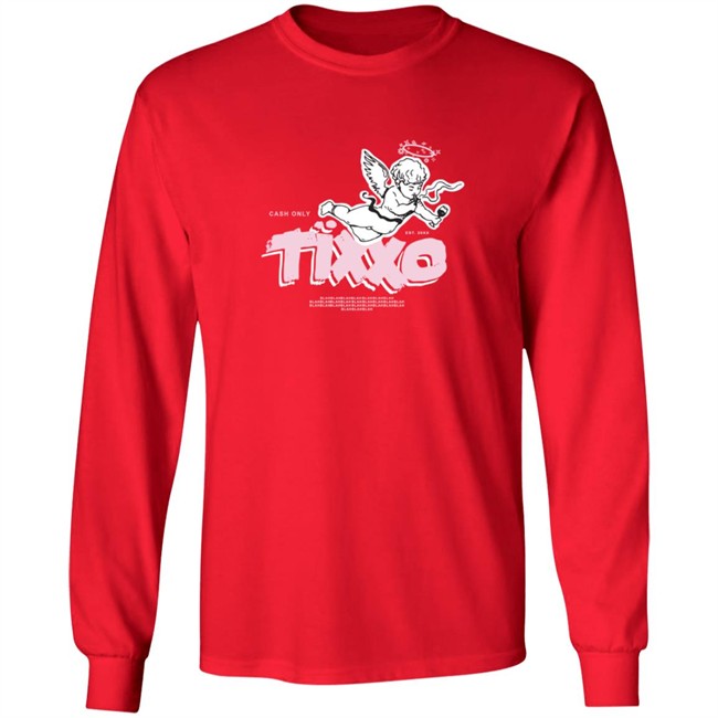 Tixxo Merch Red Cupid Tee Shirt Tixxo Merch Red Cupid Tee Shirt