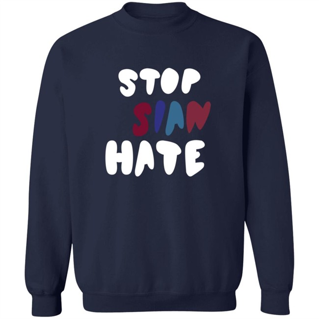 Damian Lillard Stop Asia Hate Long Sleeve T Shirt Damian Lillard Stop Asia Hate Long Sleeve T Shirt