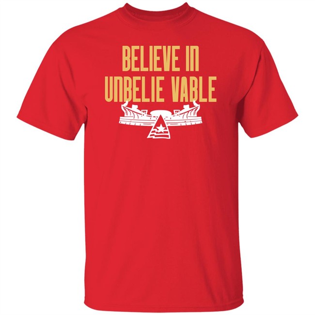 Ronald Jones New Rb Believe In Unbelievable Shirt Chiefsaholic