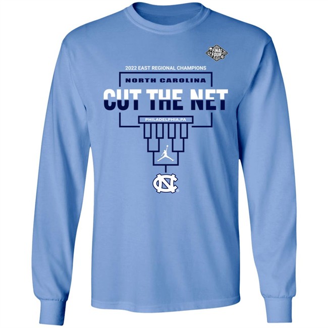 Unc Final Four Shirt 2022 East Regional Champions North Carolina Cut The Net Philadelphia,Pa Basketball Final Four TShirt Unc Final Four Shirt 2022 East Regional Champions North Carolina Cut The Net Philadelphia,Pa Basketball Final Four TShirt