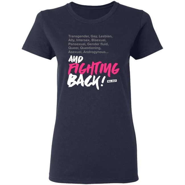 All Out Shop Fighting Tee Shirt All Out Shop Fighting Tee Shirt