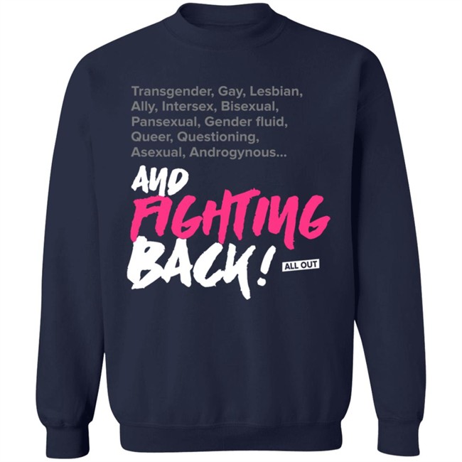 All Out Shop Fighting Tee Shirt All Out Shop Fighting Tee Shirt