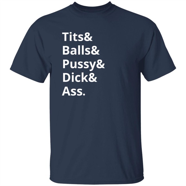 Shirt Bimbo Horny Little Ampersand Tits & Ball & Pussy & Dick & Ass Tee Shirt Shirt Bimbo Horny Little Ampersand Tits & Ball & Pussy & Dick & Ass Tee Shirt