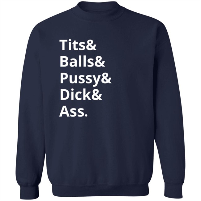Shirt Bimbo Horny Little Ampersand Tits & Ball & Pussy & Dick & Ass Tee Shirt Shirt Bimbo Horny Little Ampersand Tits & Ball & Pussy & Dick & Ass Tee Shirt
