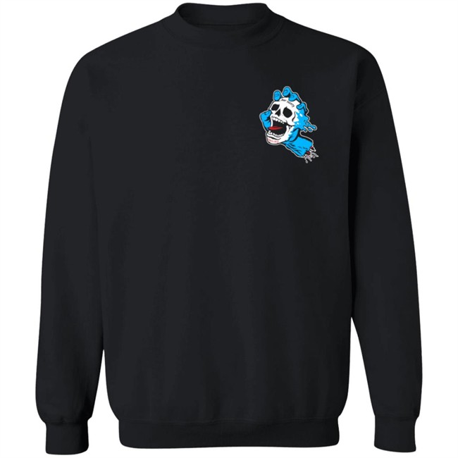 Riot Society X Santa Cruz Screaming Skull Hand Long Sleeve Tee Riot Society X Santa Cruz Screaming Skull Hand Long Sleeve Tee