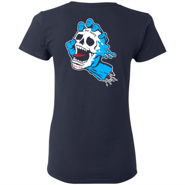 Riot Society X Santa Cruz Screaming Skull Hand Long Sleeve Tee Riot Society X Santa Cruz Screaming Skull Hand Long Sleeve Tee