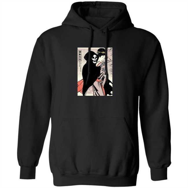 Riot Society Geisha Dance With Death Mens T Shirt Riot Society Geisha Dance With Death Mens T Shirt