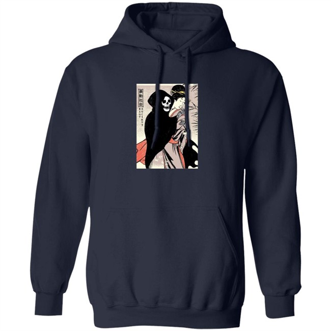 Riot Society Geisha Dance With Death Mens T Shirt Riot Society Geisha Dance With Death Mens T Shirt