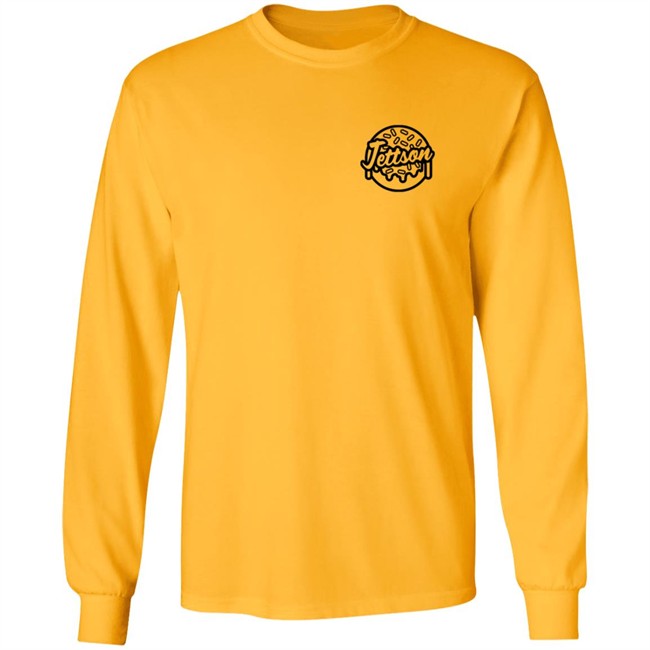 Jett Lawrence Merch Jl Donut Core Tee Grey Marle Jett Lawrence Merch Jl Donut Core Tee Grey Marle