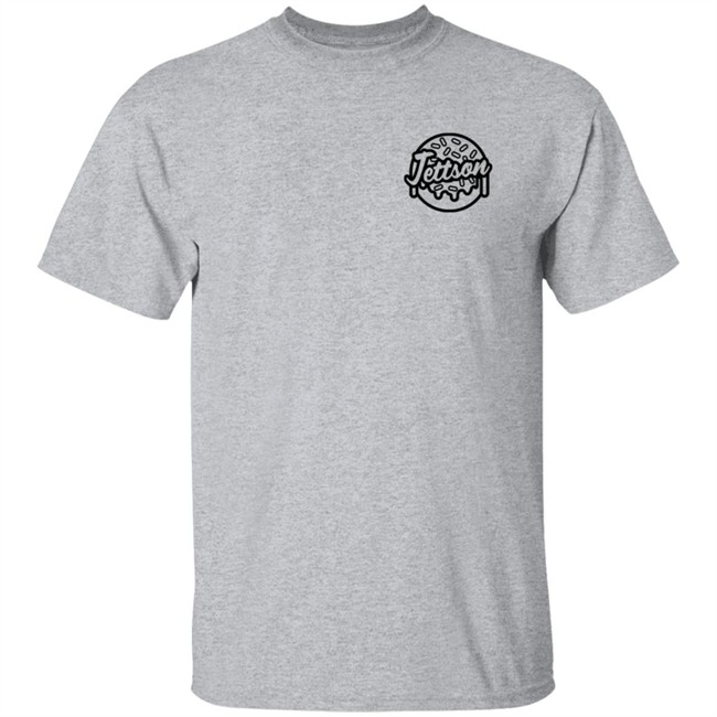 Jett Lawrence Merch Jl Donut Core Tee Grey Marle Jett Lawrence Merch Jl Donut Core Tee Grey Marle