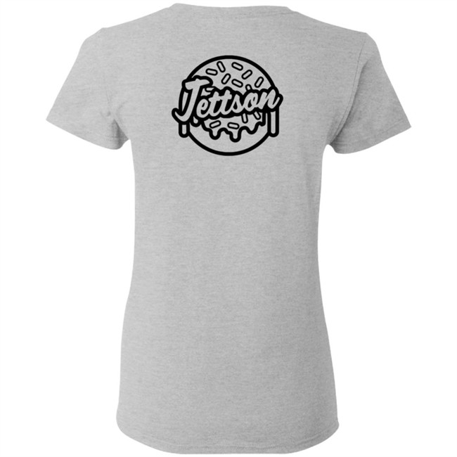 Jett Lawrence Merch Jl Donut Core Tee Grey Marle Jett Lawrence Merch Jl Donut Core Tee Grey Marle