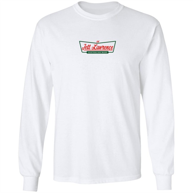 Jett Lawrence Merch Shop Jl Krispy Tee White Jett Lawrence Merch Shop Jl Krispy Tee White