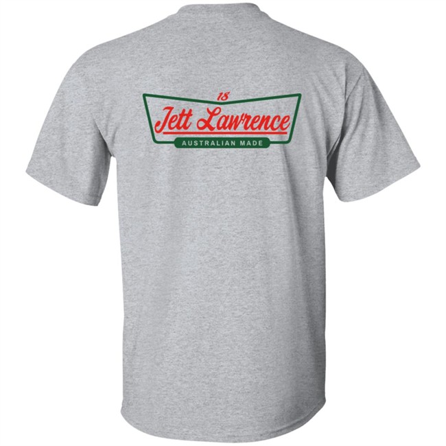 Jett Lawrence Merch Shop Jl Krispy Tee White Jett Lawrence Merch Shop Jl Krispy Tee White