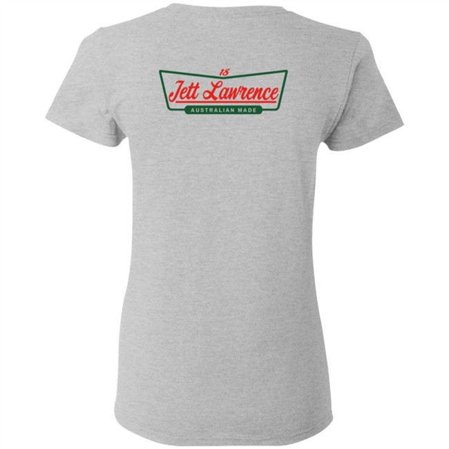 Jett Lawrence Merch Shop Jl Krispy Tee White Jett Lawrence Merch Shop Jl Krispy Tee White