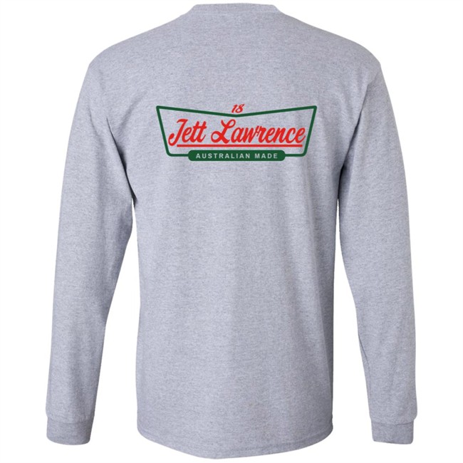 Jett Lawrence Merch Shop Jl Krispy Tee White Jett Lawrence Merch Shop Jl Krispy Tee White