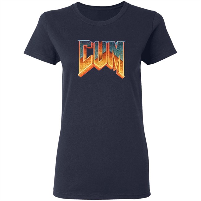 Cum Doom Logo Parody Shirt Cum Doom Logo Parody Shirt