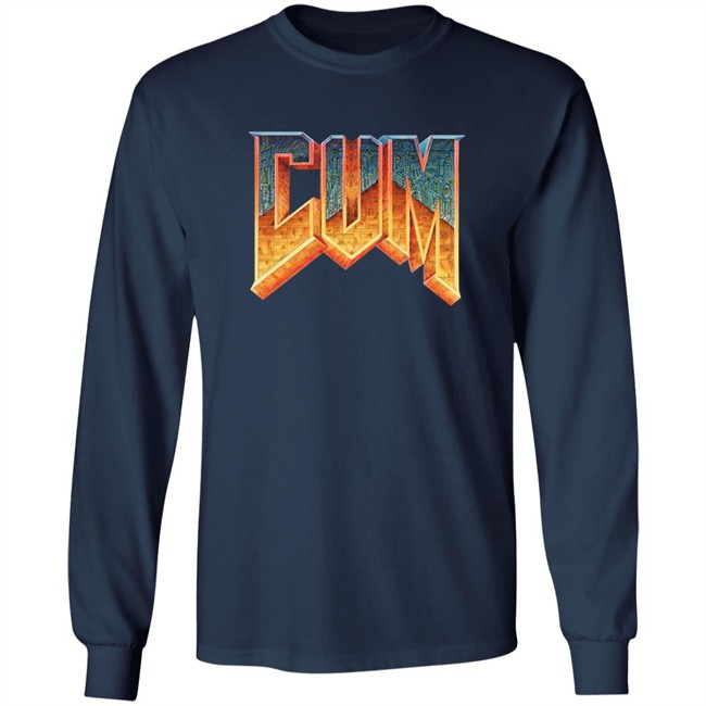 Cum Doom Logo Parody Shirt Cum Doom Logo Parody Shirt