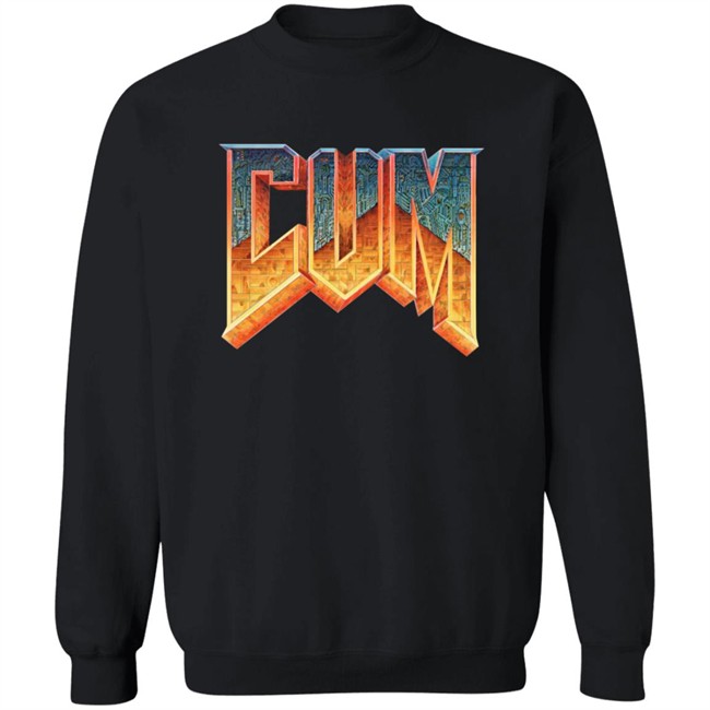 Cum Doom Logo Parody Shirt Cum Doom Logo Parody Shirt
